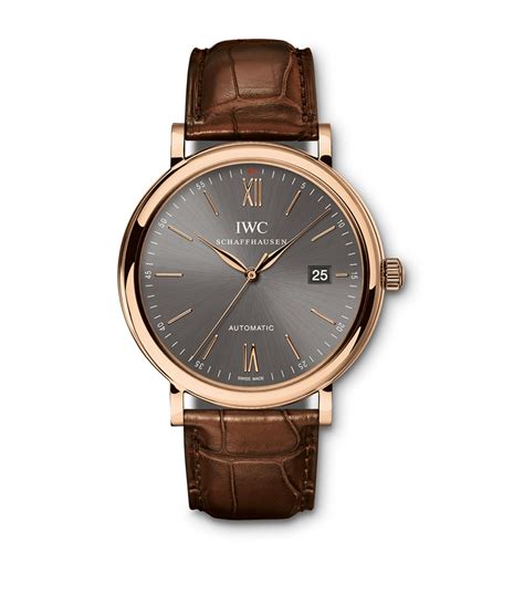 iwc rose gold watches|affordable iwc watches.